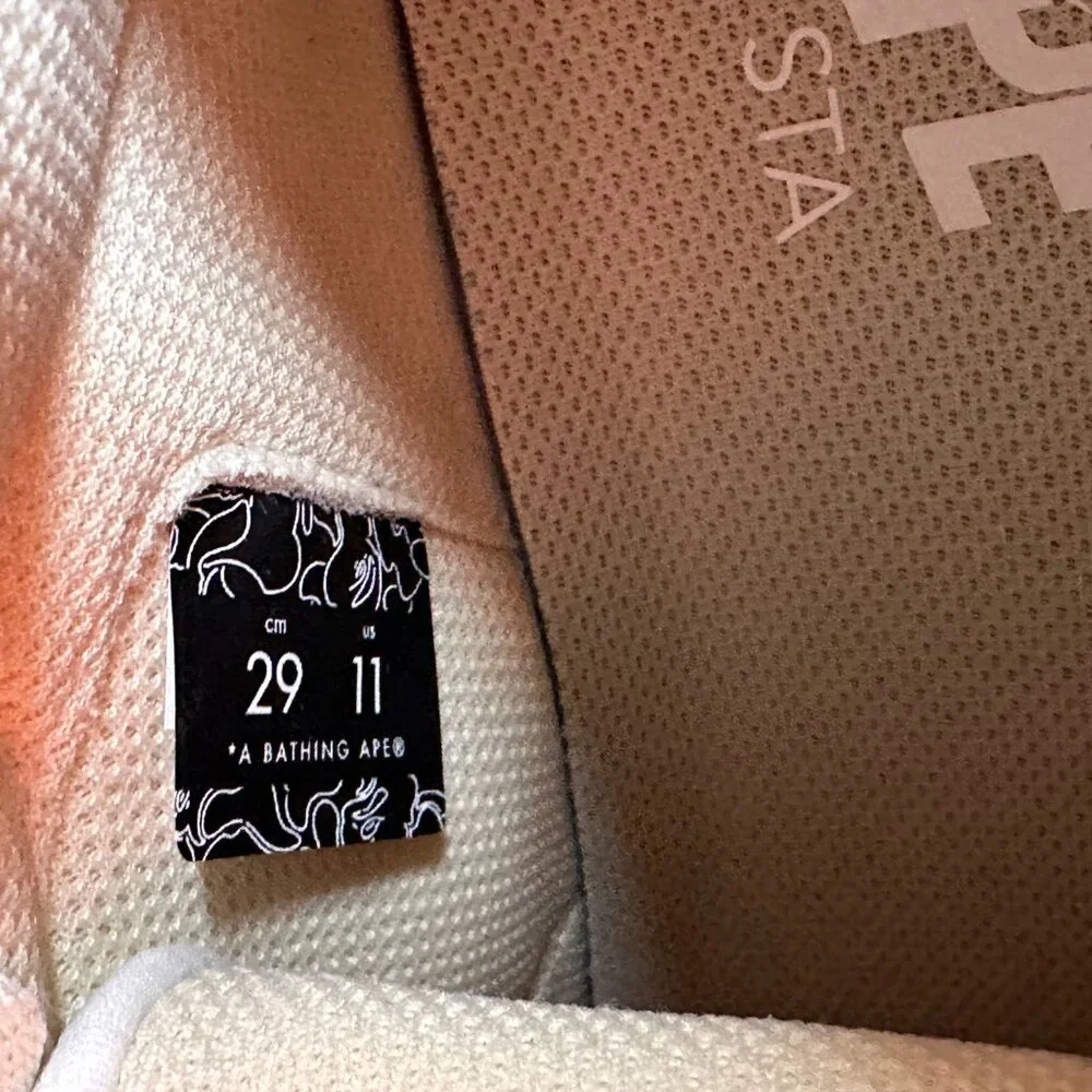A Bathing Ape STA 93 Mid Sneakers Men Size 11 / New - Picture 9 of 12